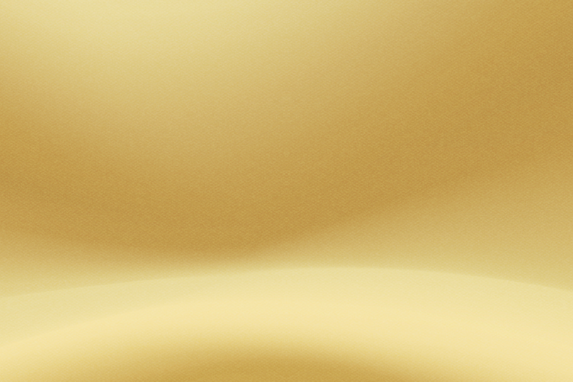 Gold background with paper texture wall design. Abstract studio