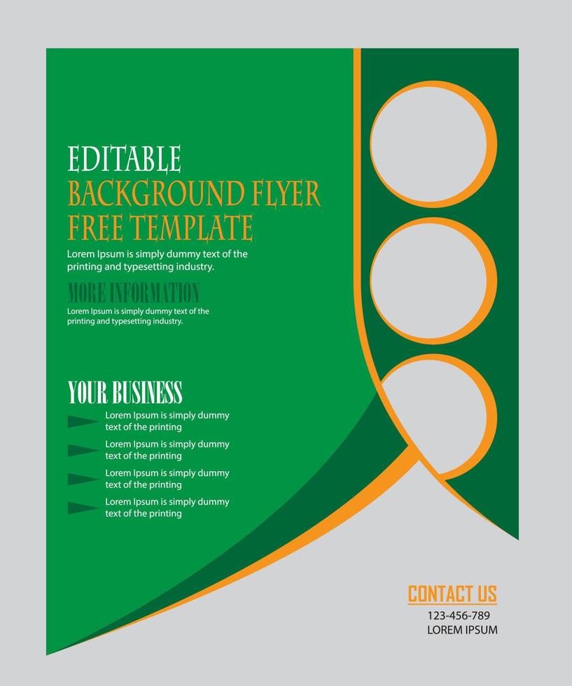 Template Geometric shape used for business poster layout, vector