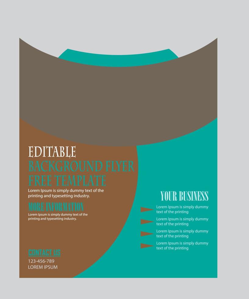 business free flyer vector