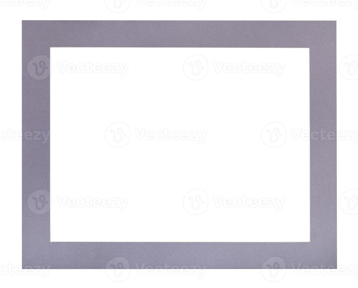 wide flat violet passe-partout for picture frame photo