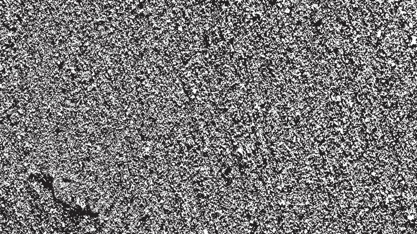 Black and White Distress Overlay Texture. Old Aged Vintage Background. vector