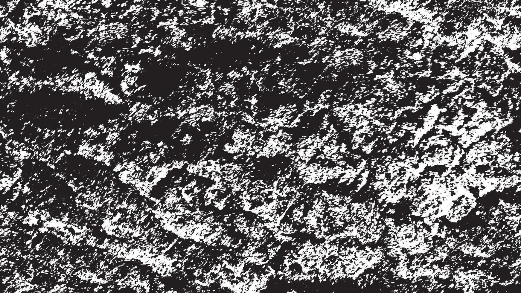 Black and White Distress Overlay Texture. Old Aged Vintage Background. vector