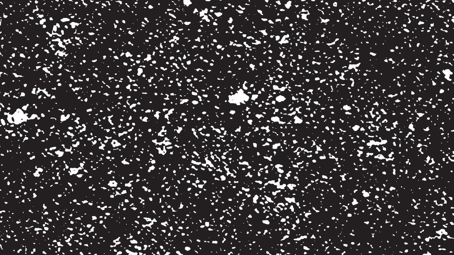 Black and White Distress Overlay Texture. Old Aged Vintage Background. vector