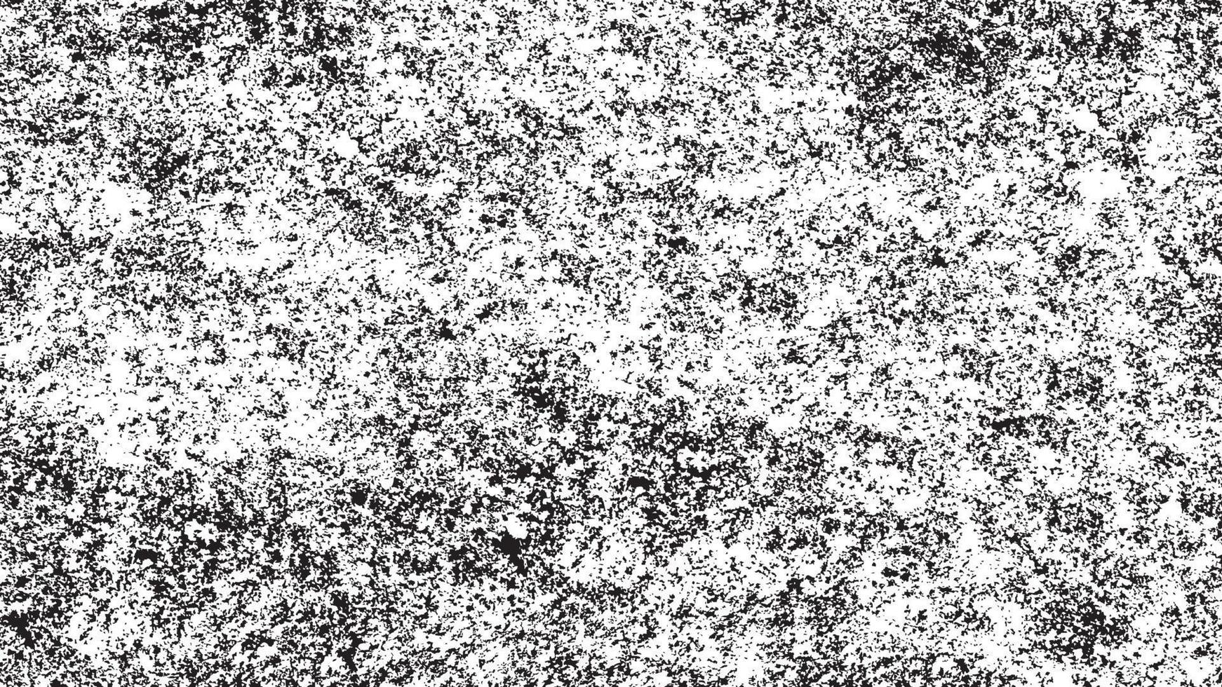Black and White Distress Overlay Texture. Old Aged Vintage Background. vector