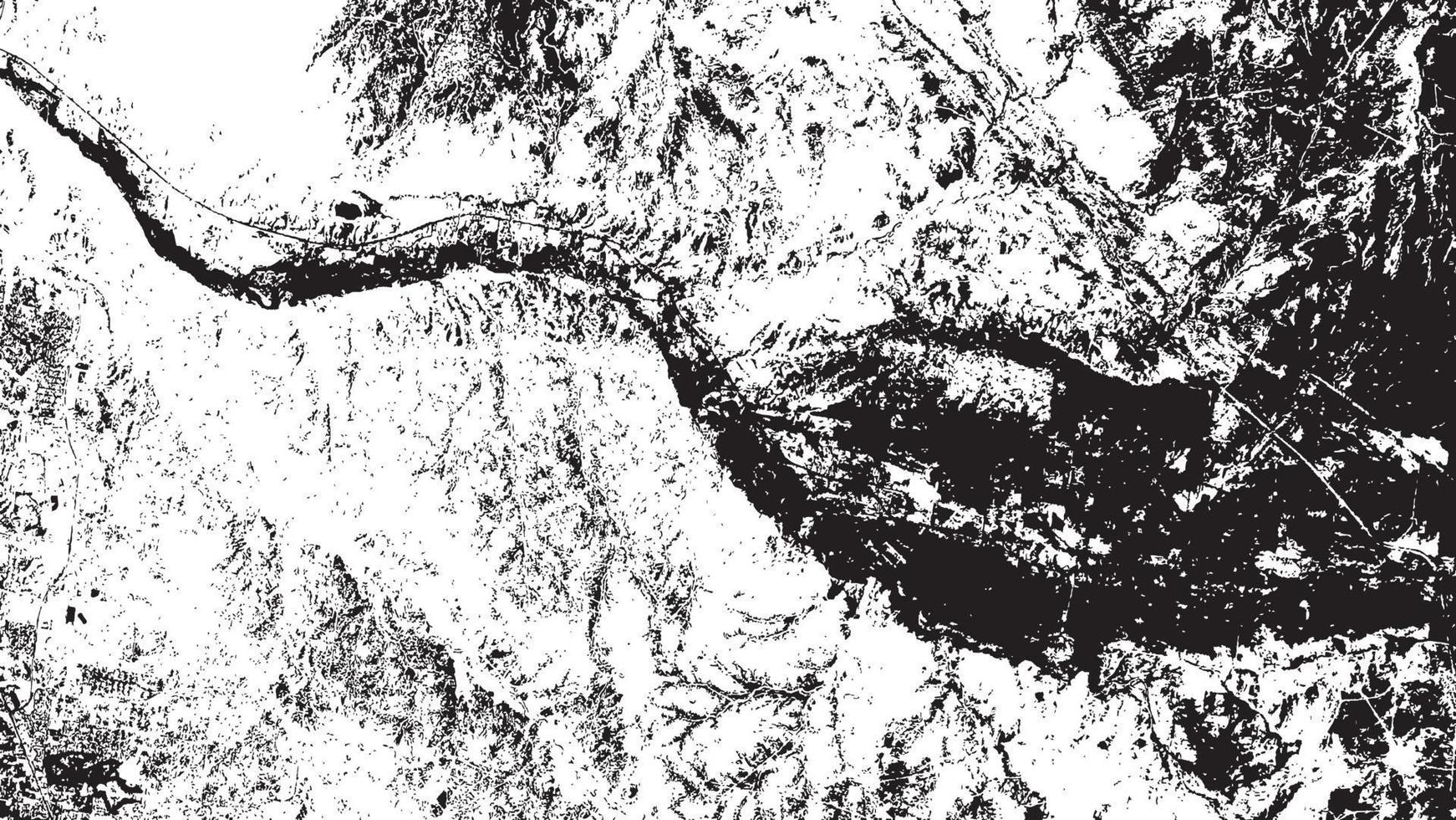 Black And White Distress Background. Grunge Overlay Texture. Dust Grain Texture on White Background. Abstract Designs And Shapes. Old Worn Vintage Pattern. Monochrome Background. Grit Texture. vector