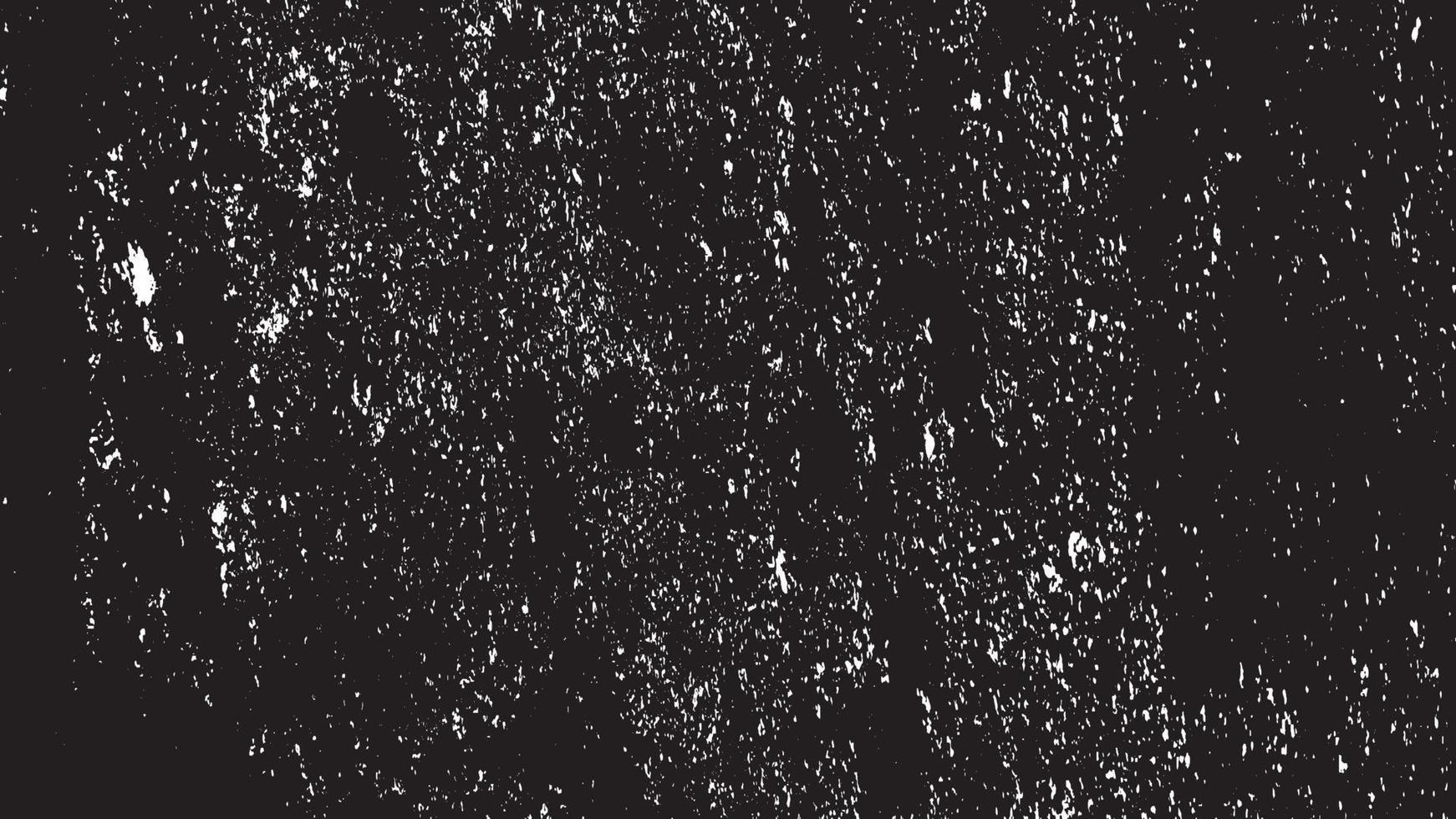 Black and White Distress Overlay Texture. Old Aged Vintage Background. vector