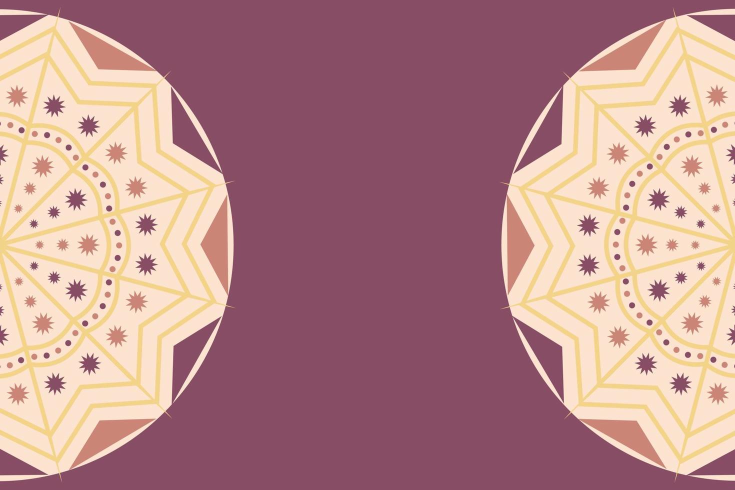 Happy diwali ornamental indian mandala art style vector illustration