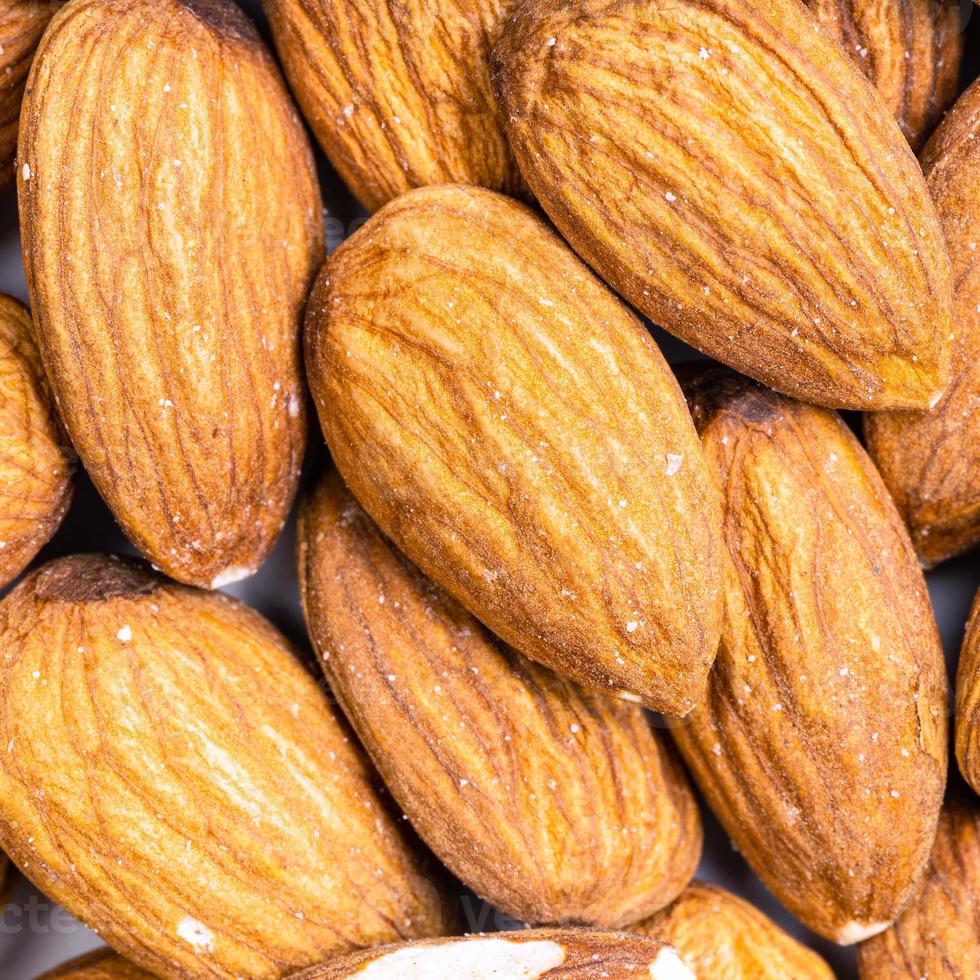 raw almond seeds close up photo