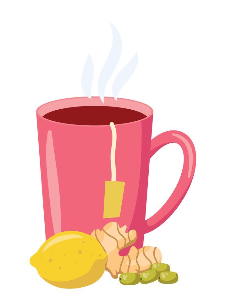 home remedy with nature ingredients vector