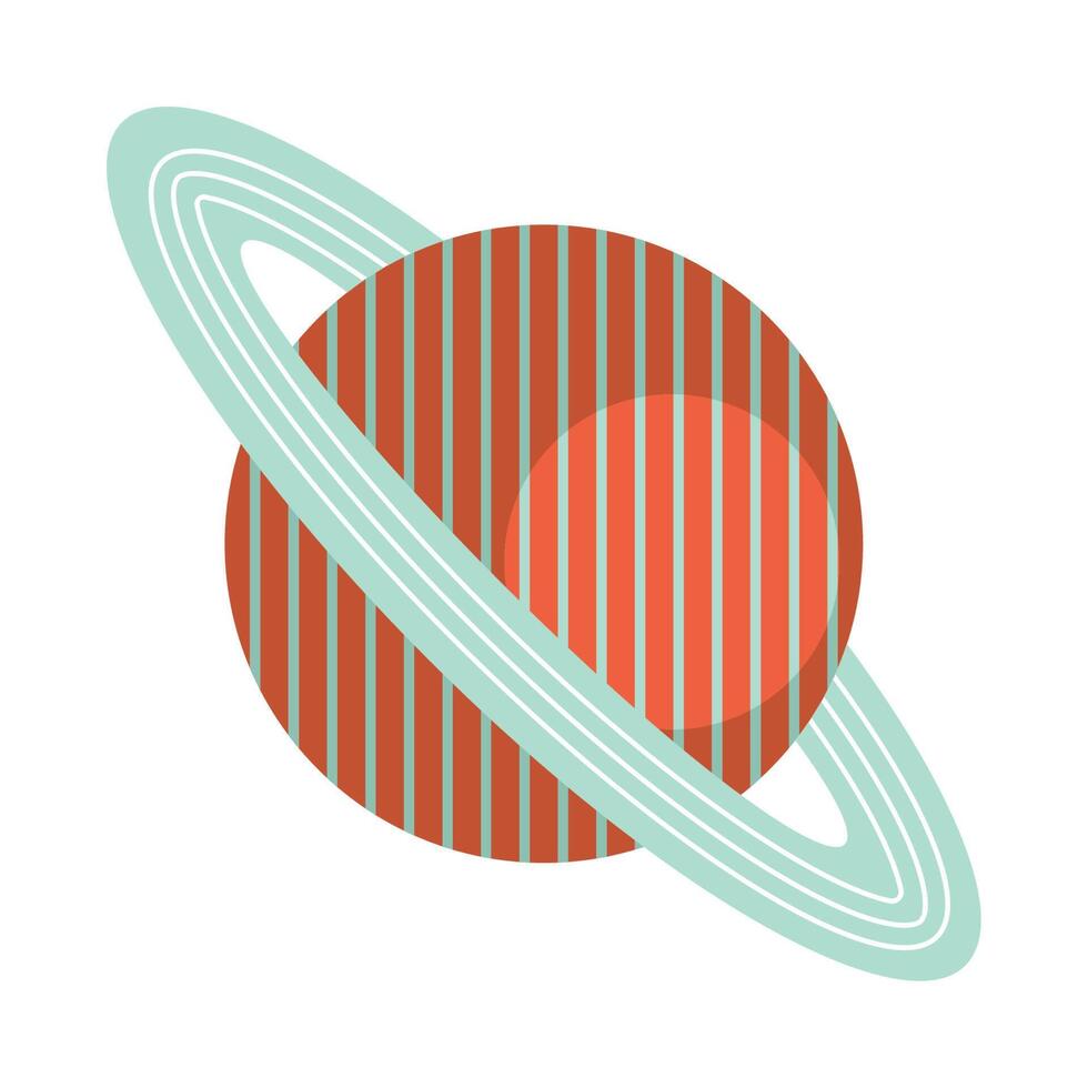 saturn planet space outer vector