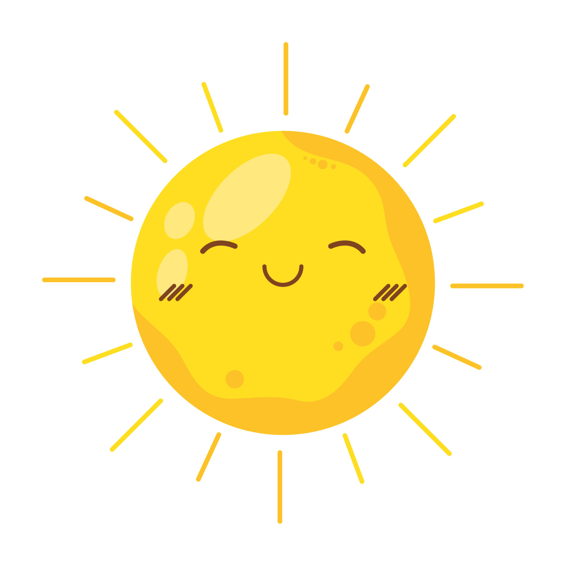 cute sun sleeping 11451238 Vector Art at Vecteezy