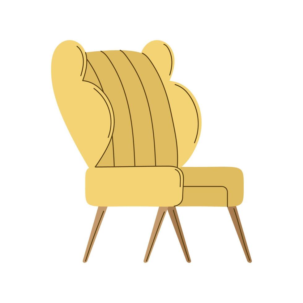 yellow sofa home furniture 11451317 Vector Art at Vecteezy