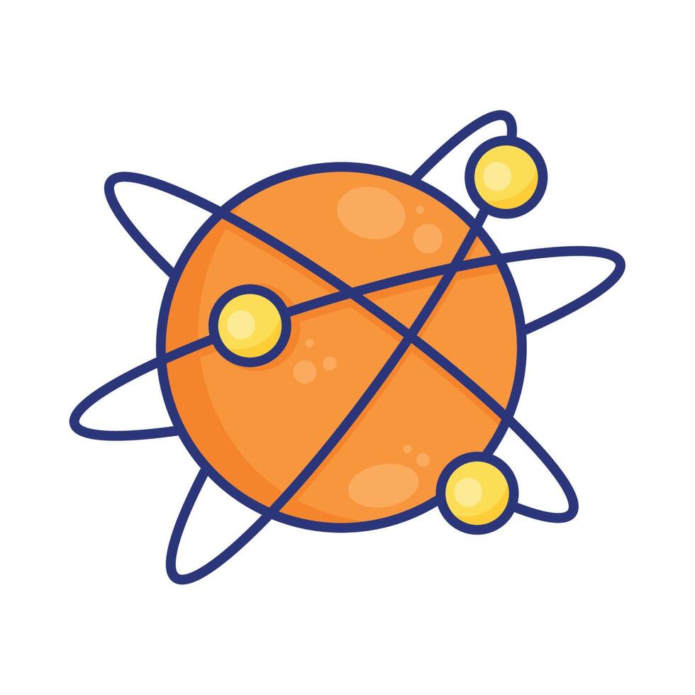 planet and orbits vector