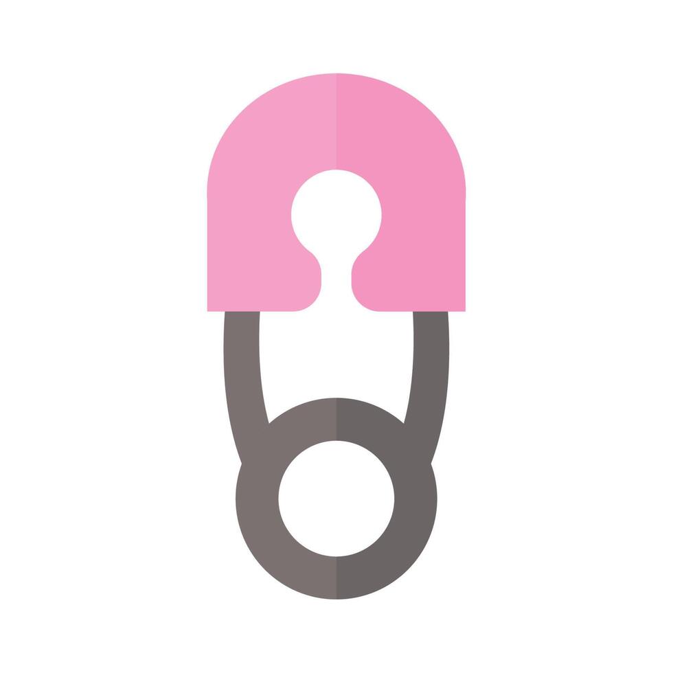 baby pink clothepin vector