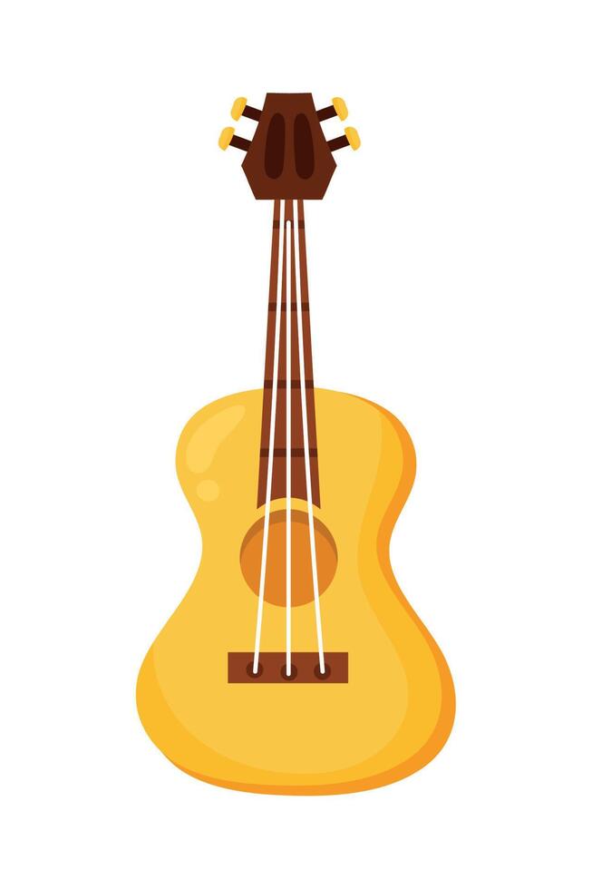 instrumento musical de guitarra vector