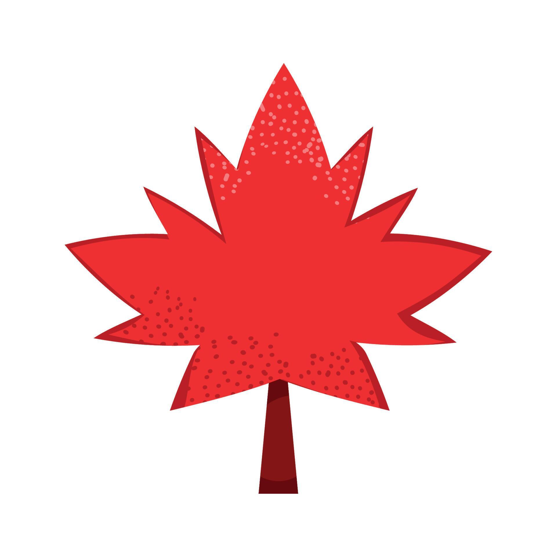 red maple leaf canadian 11451557 Vector Art at Vecteezy