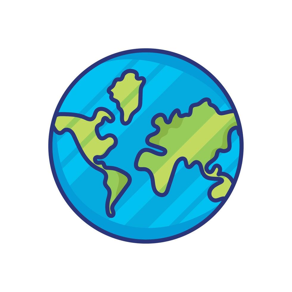 world planet earth vector