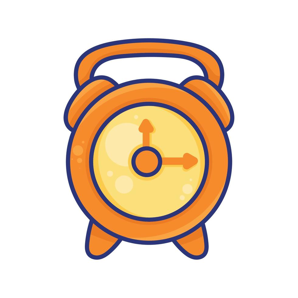 alarm clock time vector