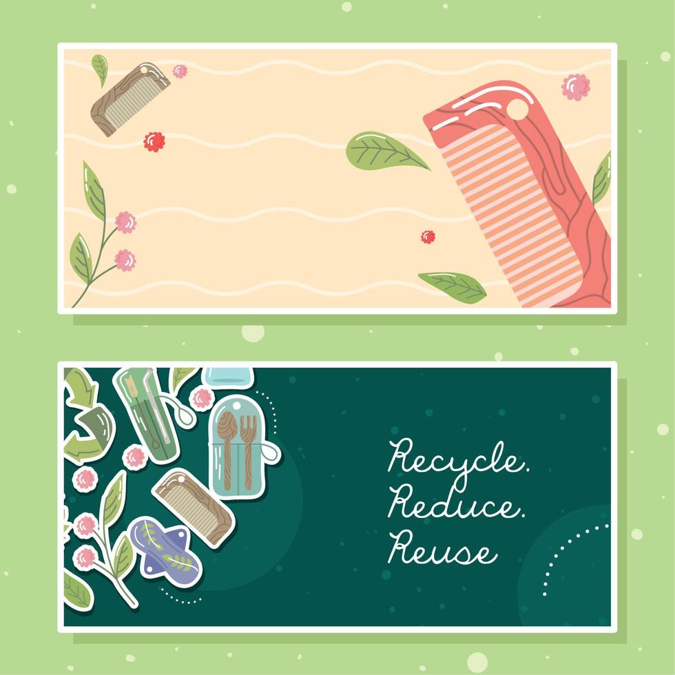 reusable elements cards vector