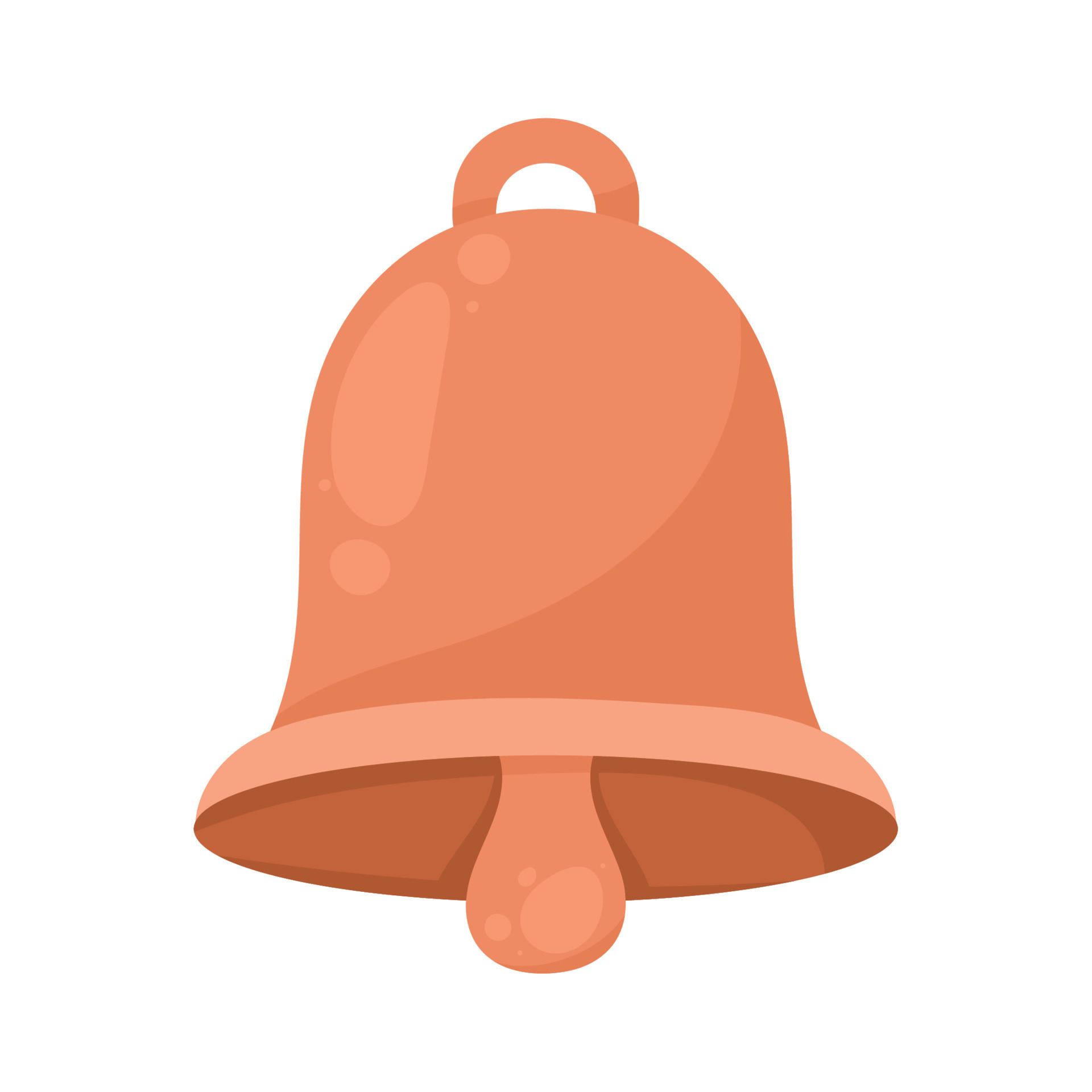 bronze bell sound 11451883 Vector Art at Vecteezy