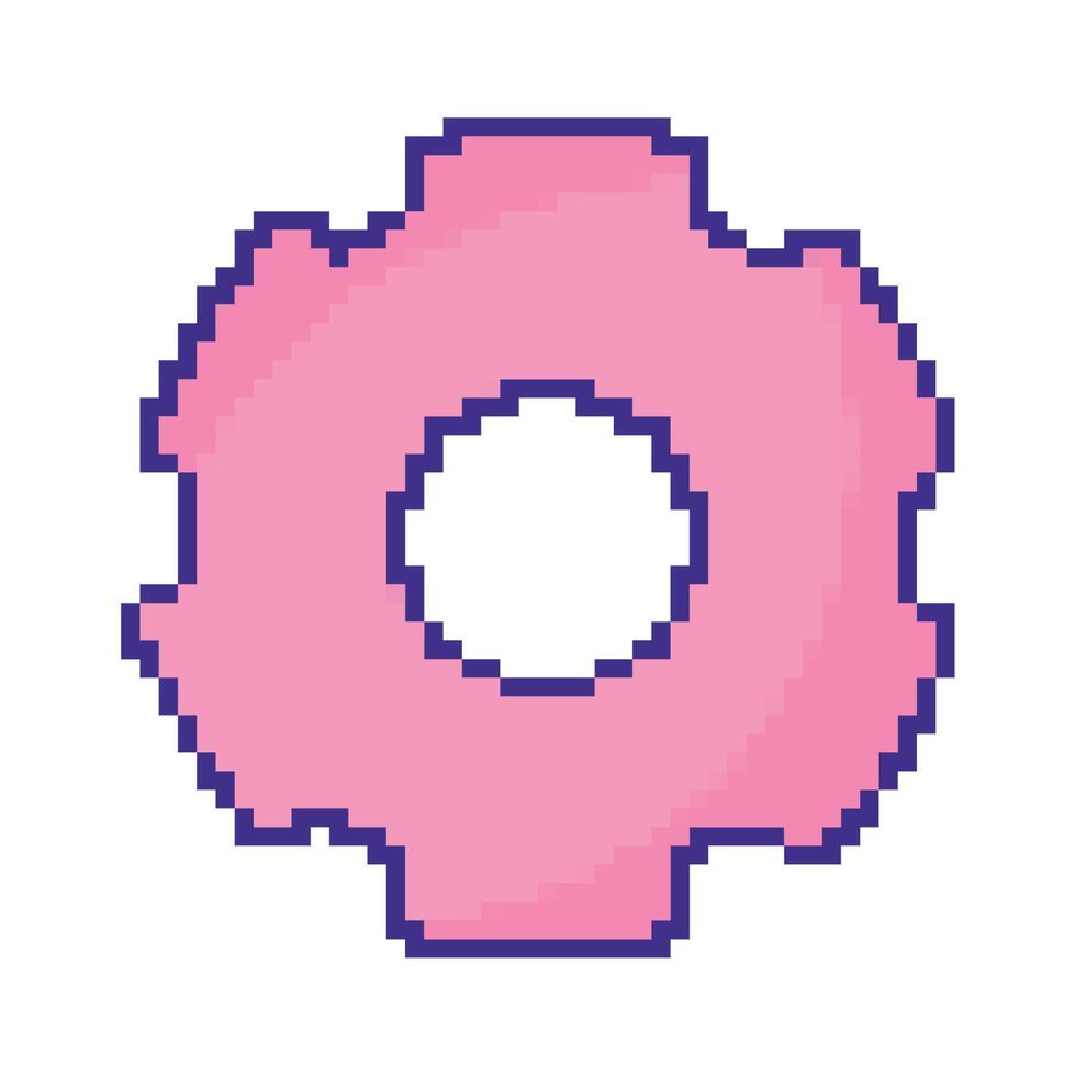gear pixel art 11452315 Vector Art at Vecteezy