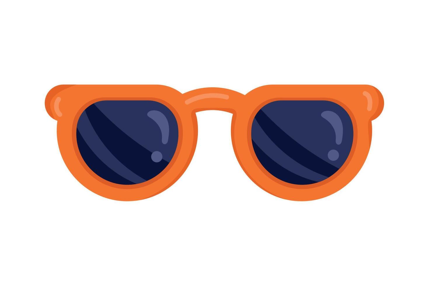 summer sunglasses accessory vector