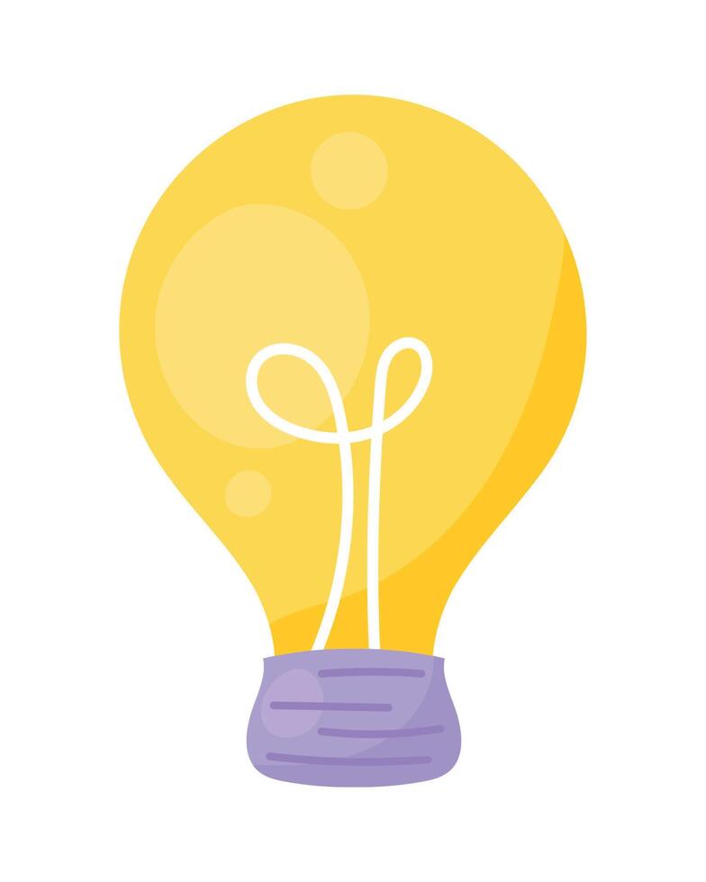 light bulb idea vector