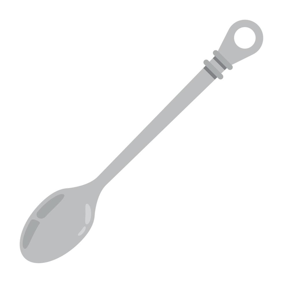 spoon cutlery tool vector