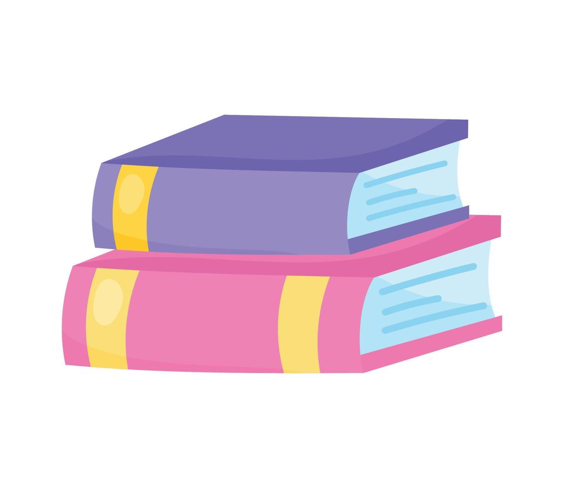 books school supplies vector