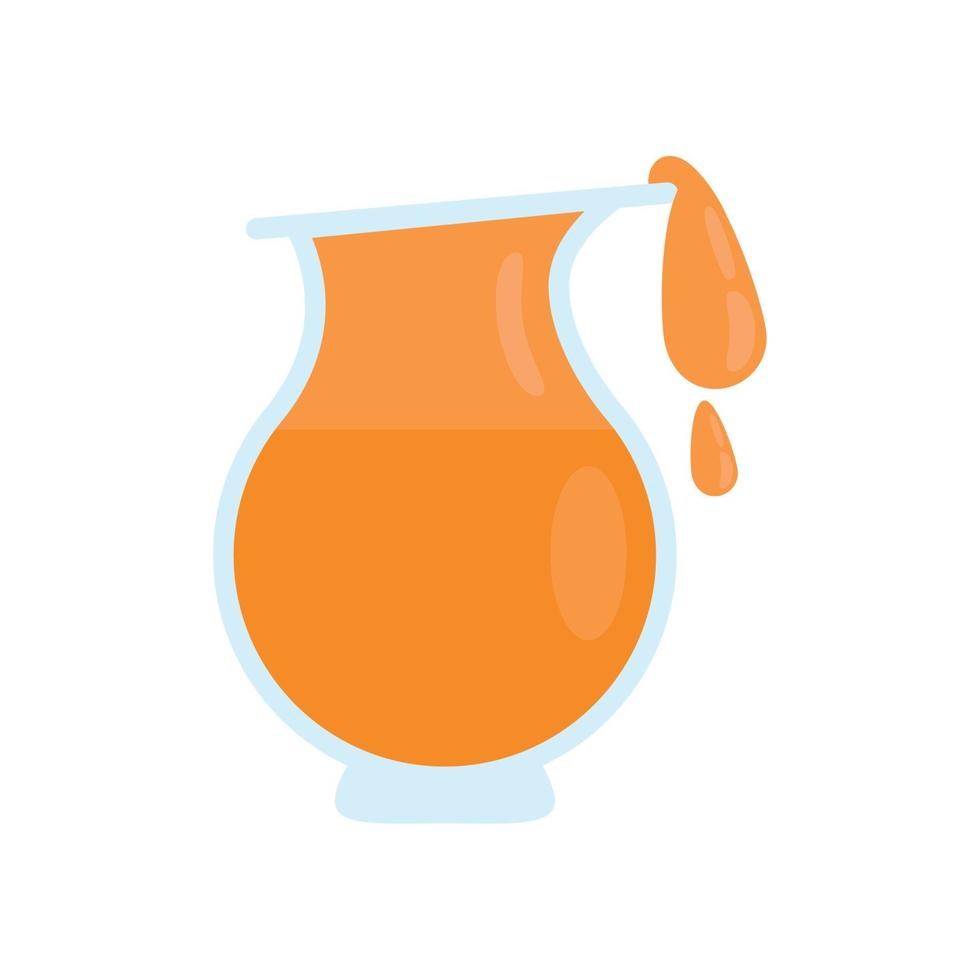 juice fruit jar drink vector