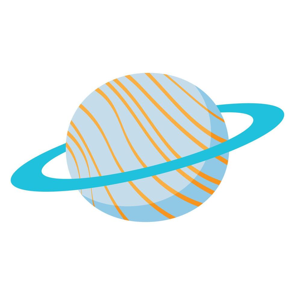 saturn planet space outer vector