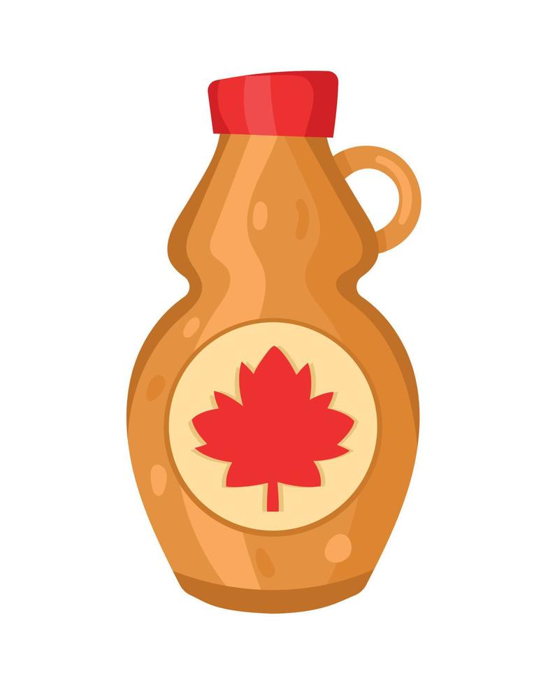 maple syrup canadian culture vector