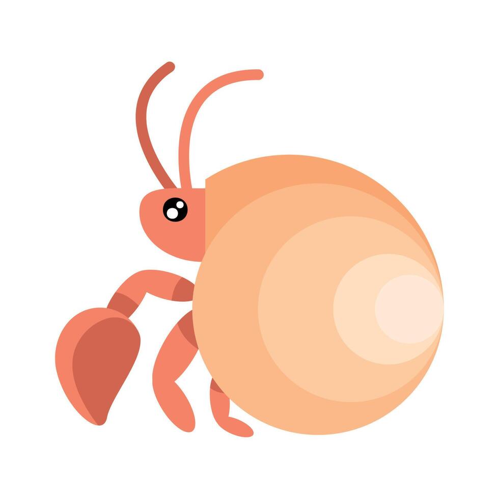 sea snail sealife animal vector