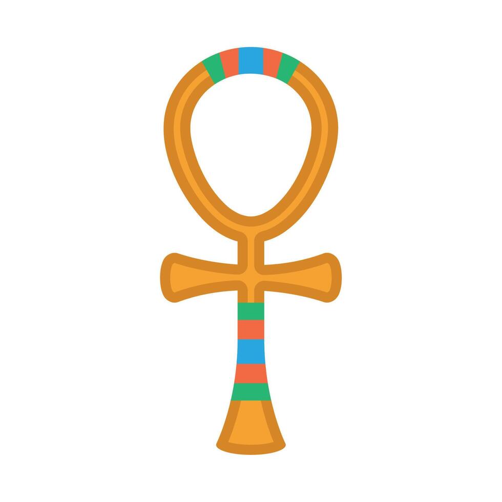 ankh egyptian cross vector