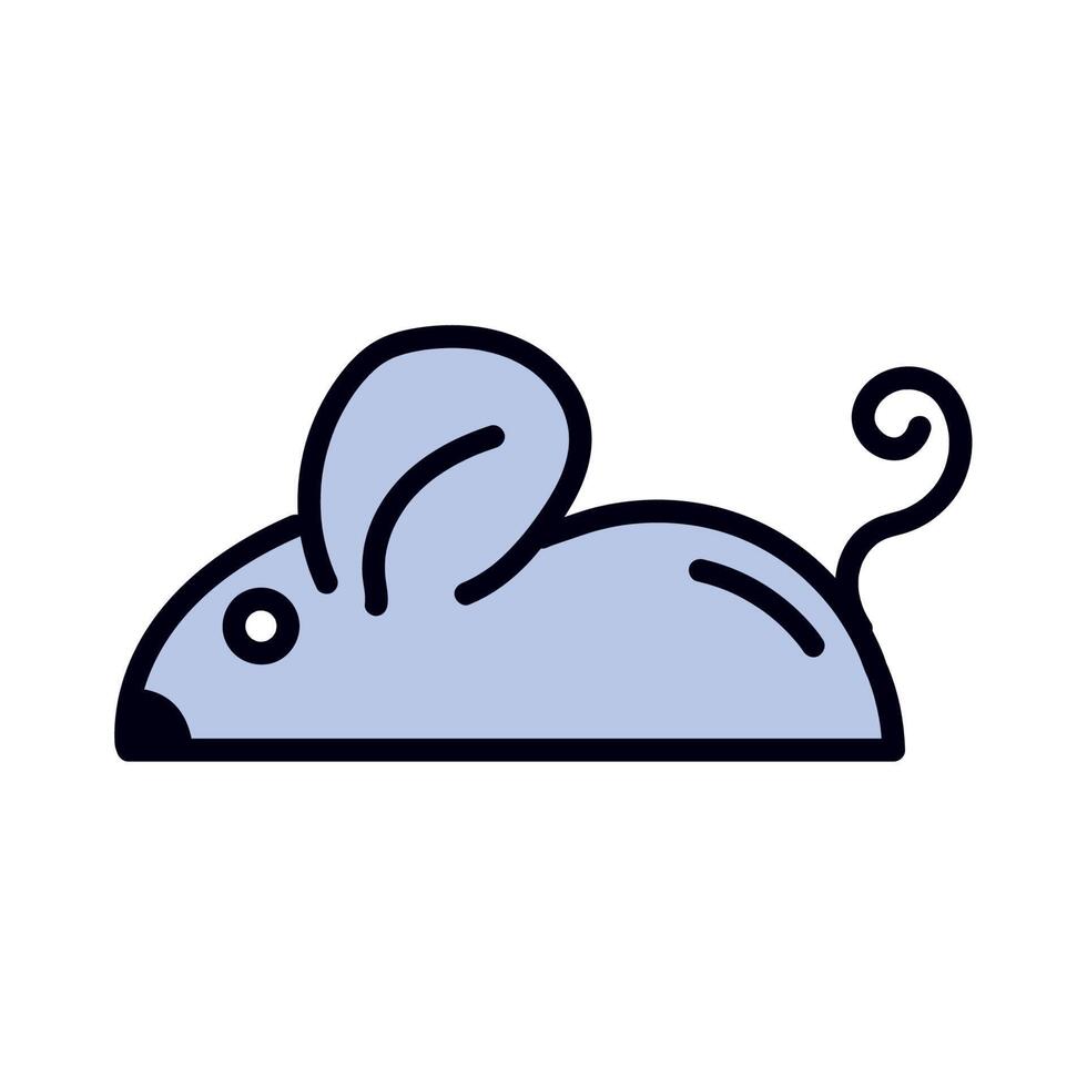 little mouse animal vector