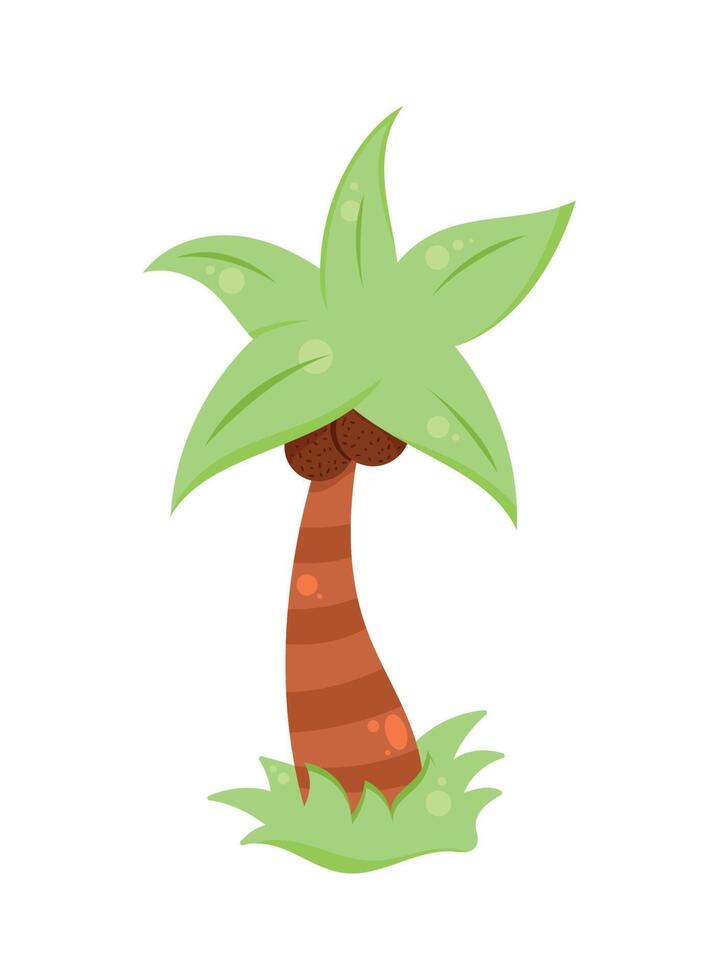 tropical tree palm vector