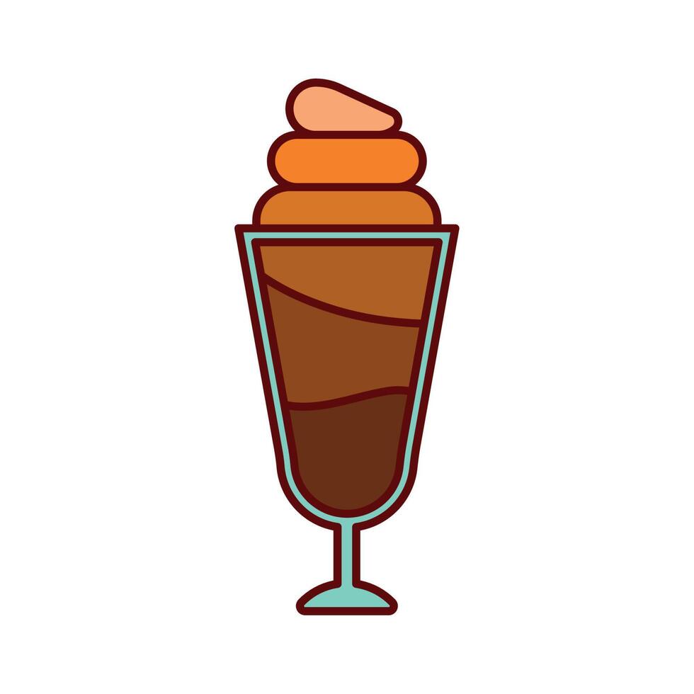 chocolate ice cream cup 11453949 Vector Art at Vecteezy