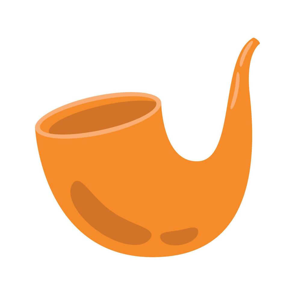 horn jewish celebration vector