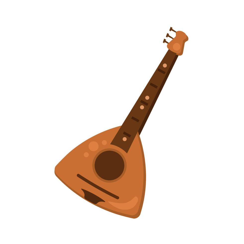 balalaika musical instrument vector