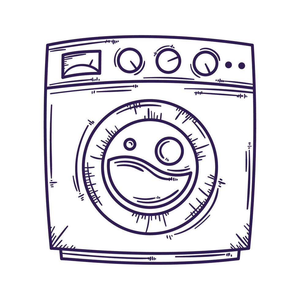 washing machine appliance vector