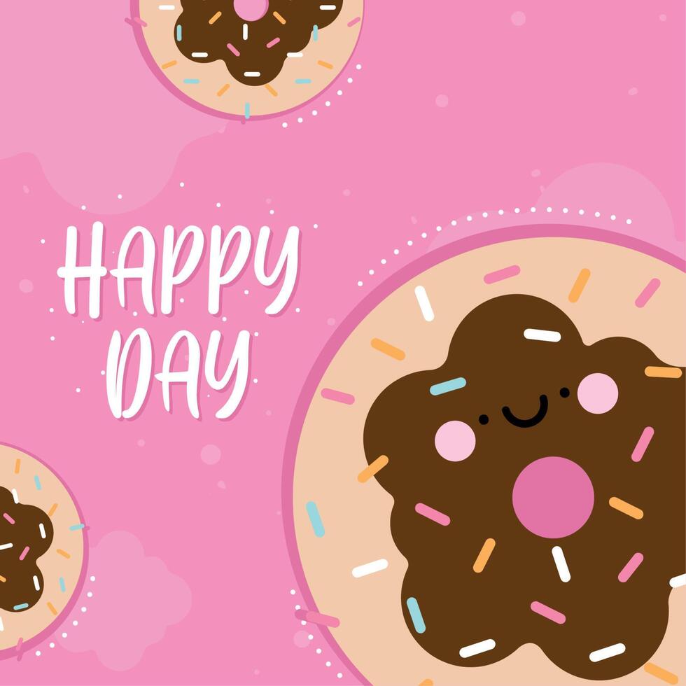 happy day poster vector