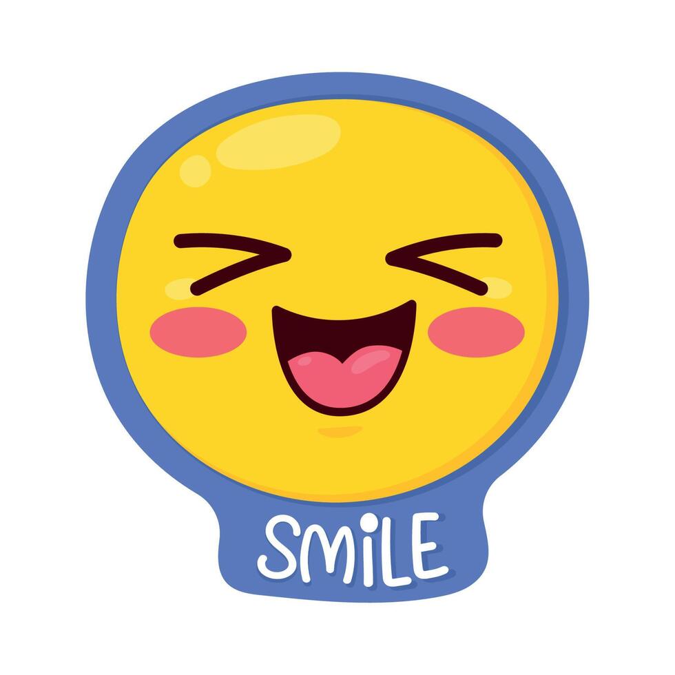 smile emoticon face vector