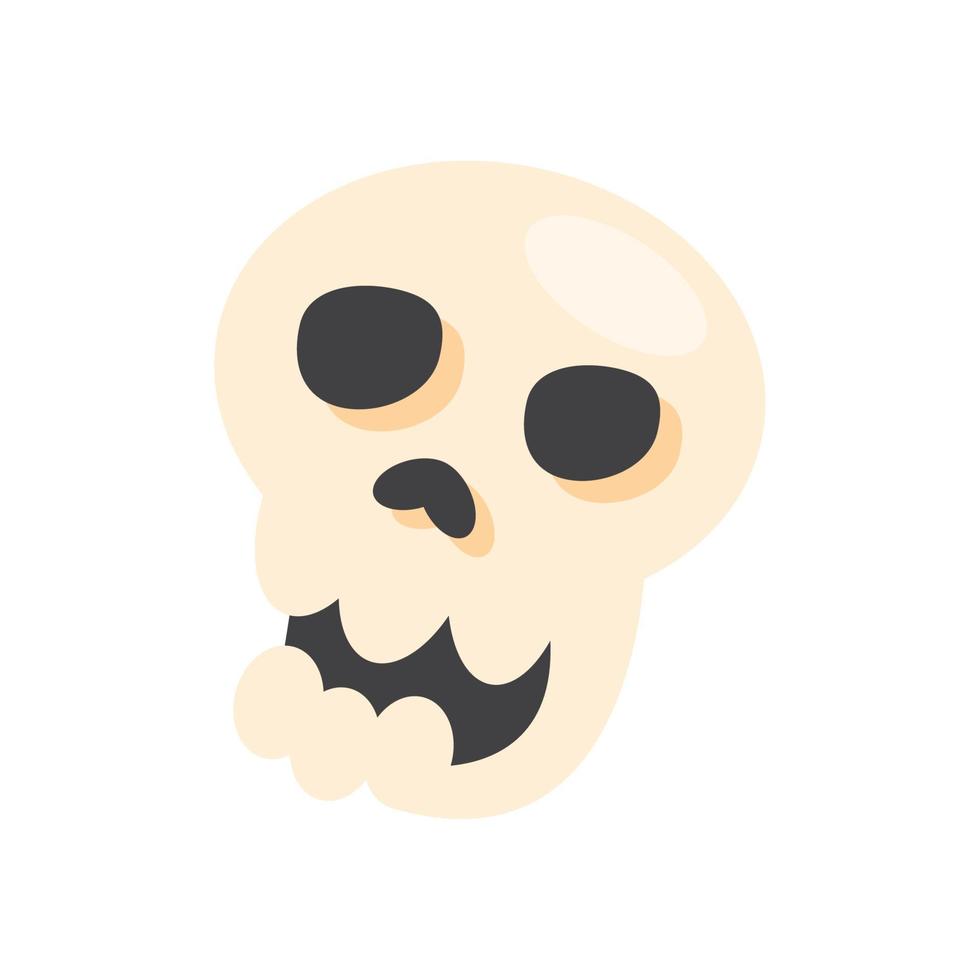 skull head face vector