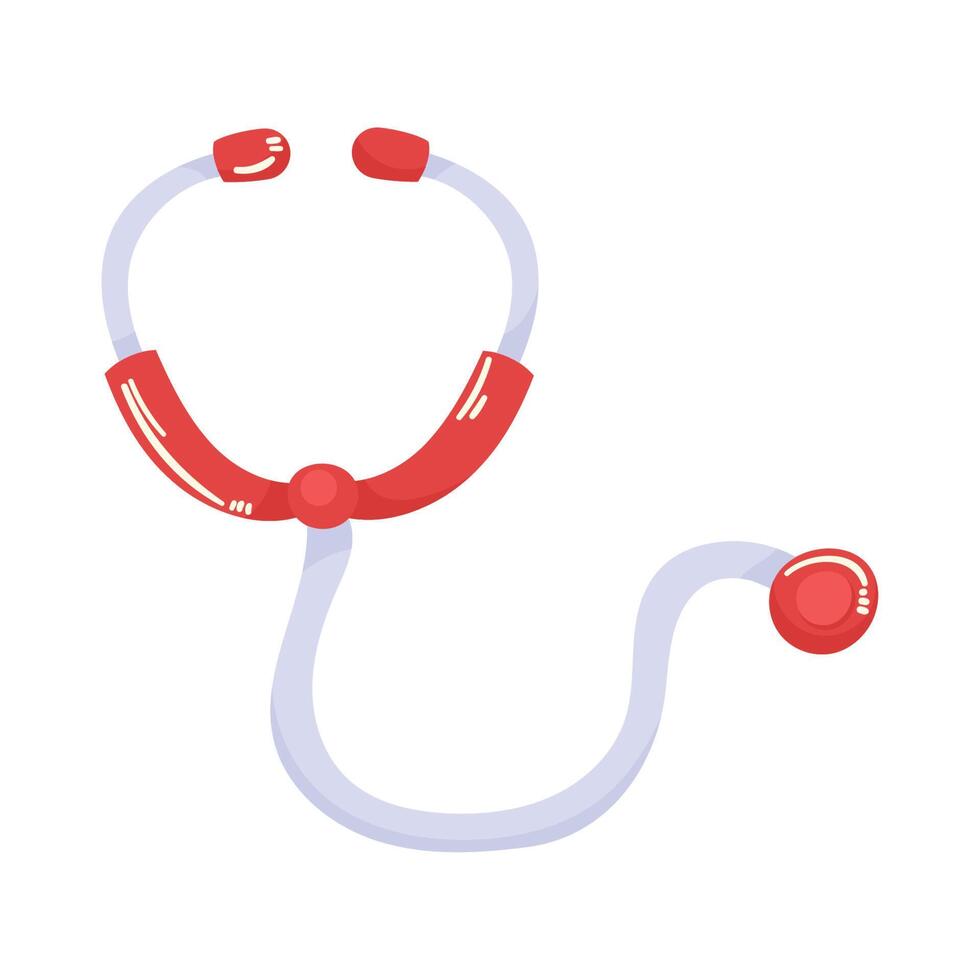 stethoscope medical tool vector