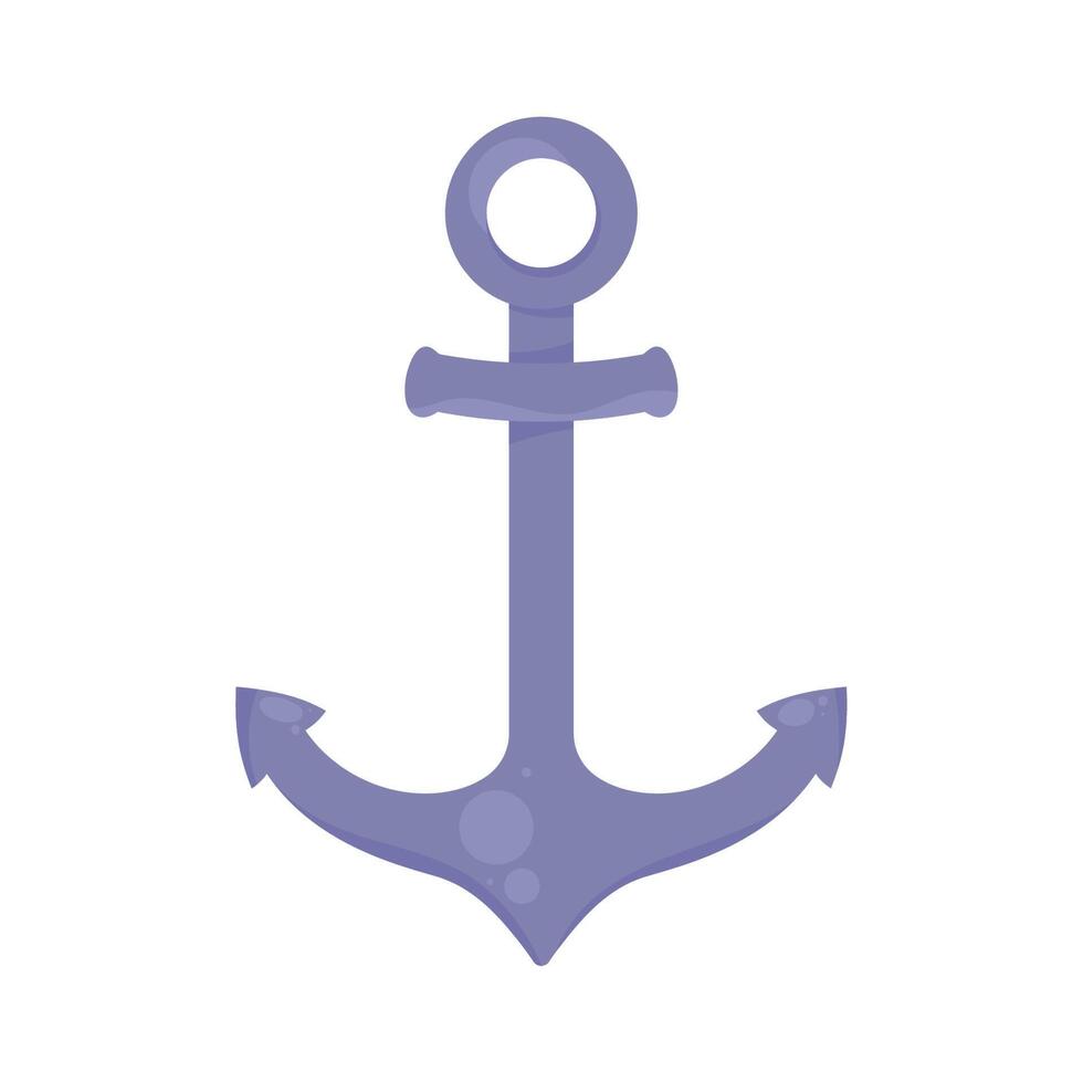 anchor nautical emblem vector
