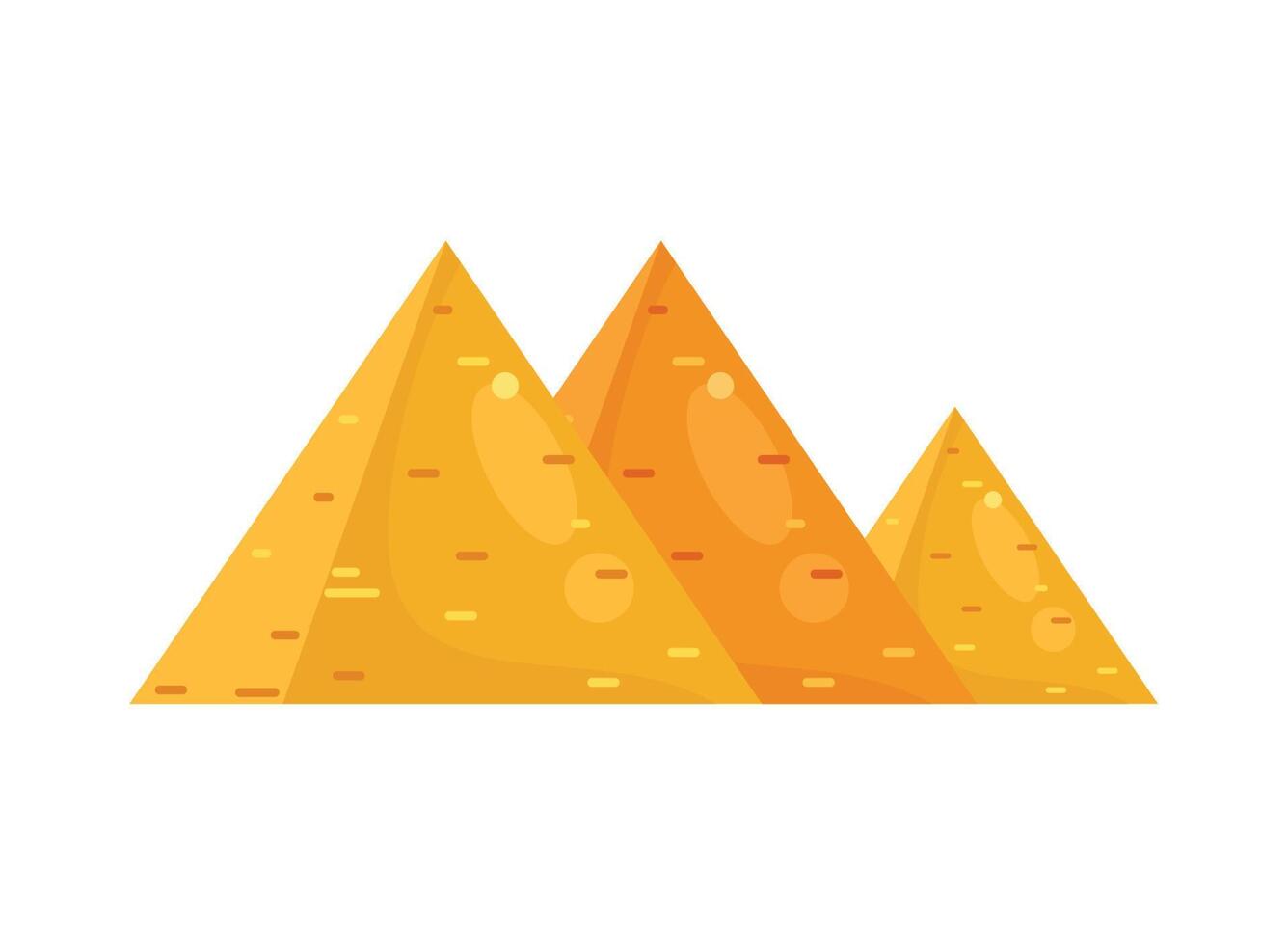 egyptian culture pyramids vector