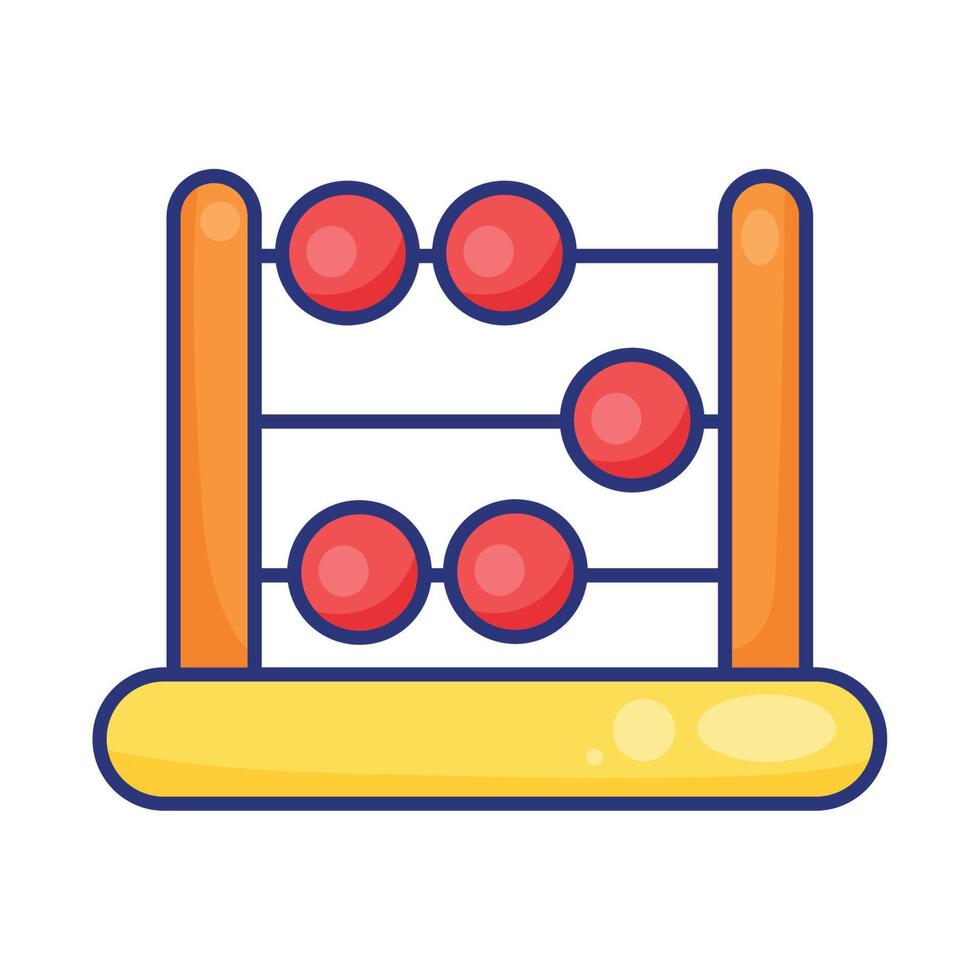 abacus math counter 11457292 Vector Art at Vecteezy