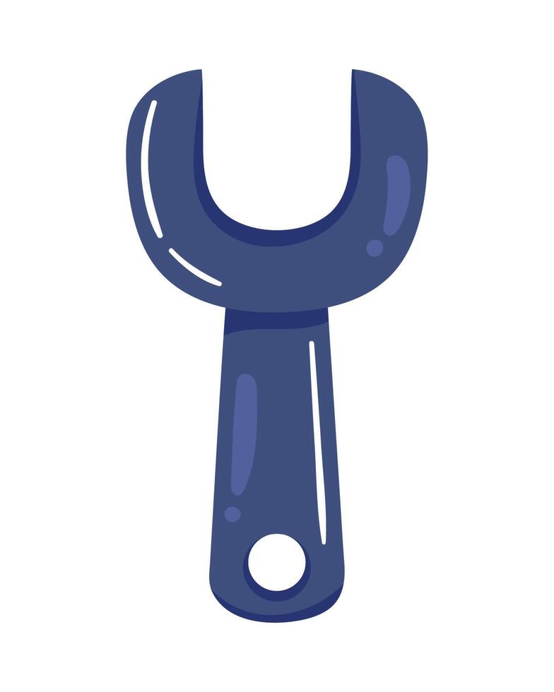 wrench key tool vector