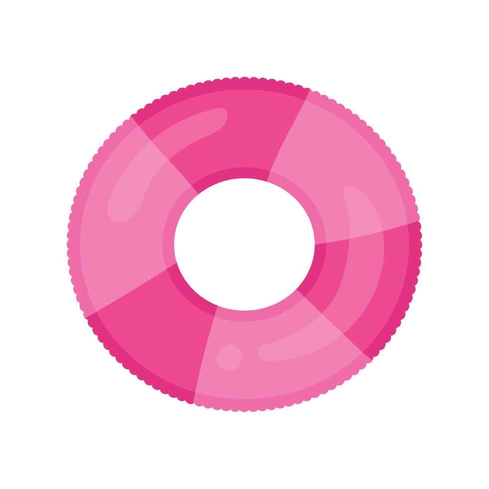 pink lifeguard float vector