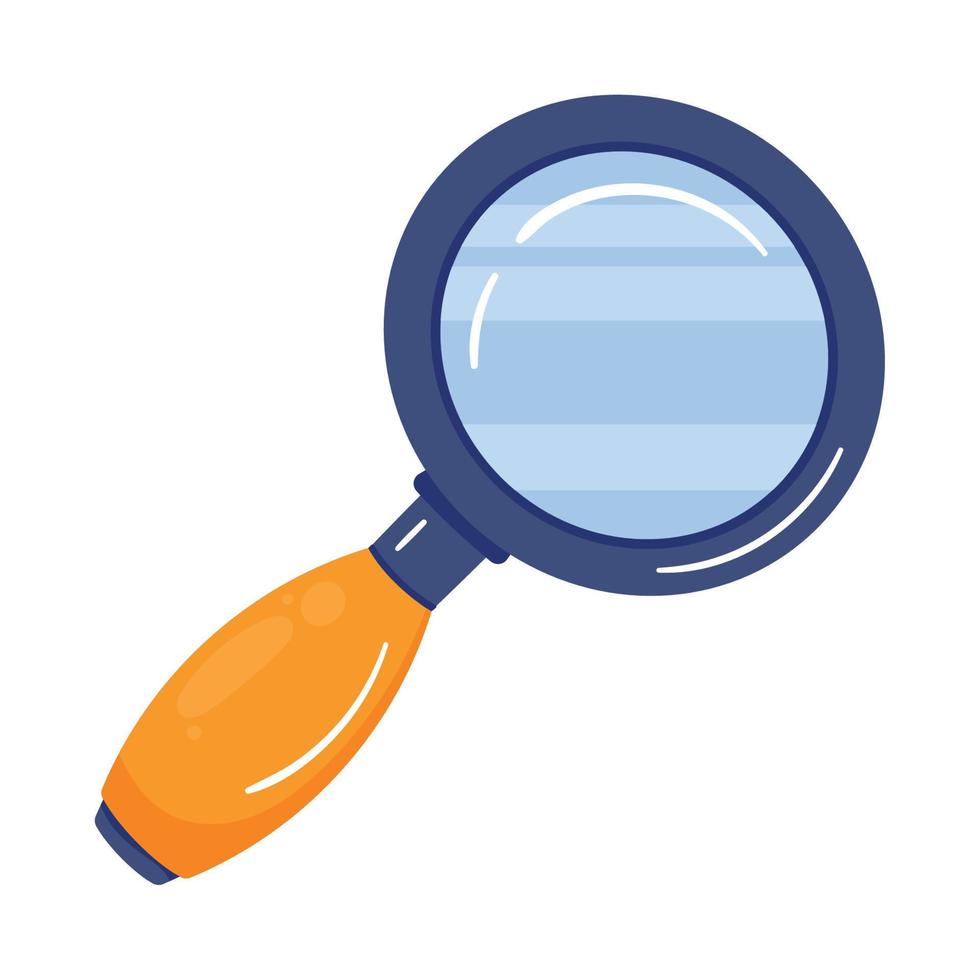 magnifying glass tool search vector